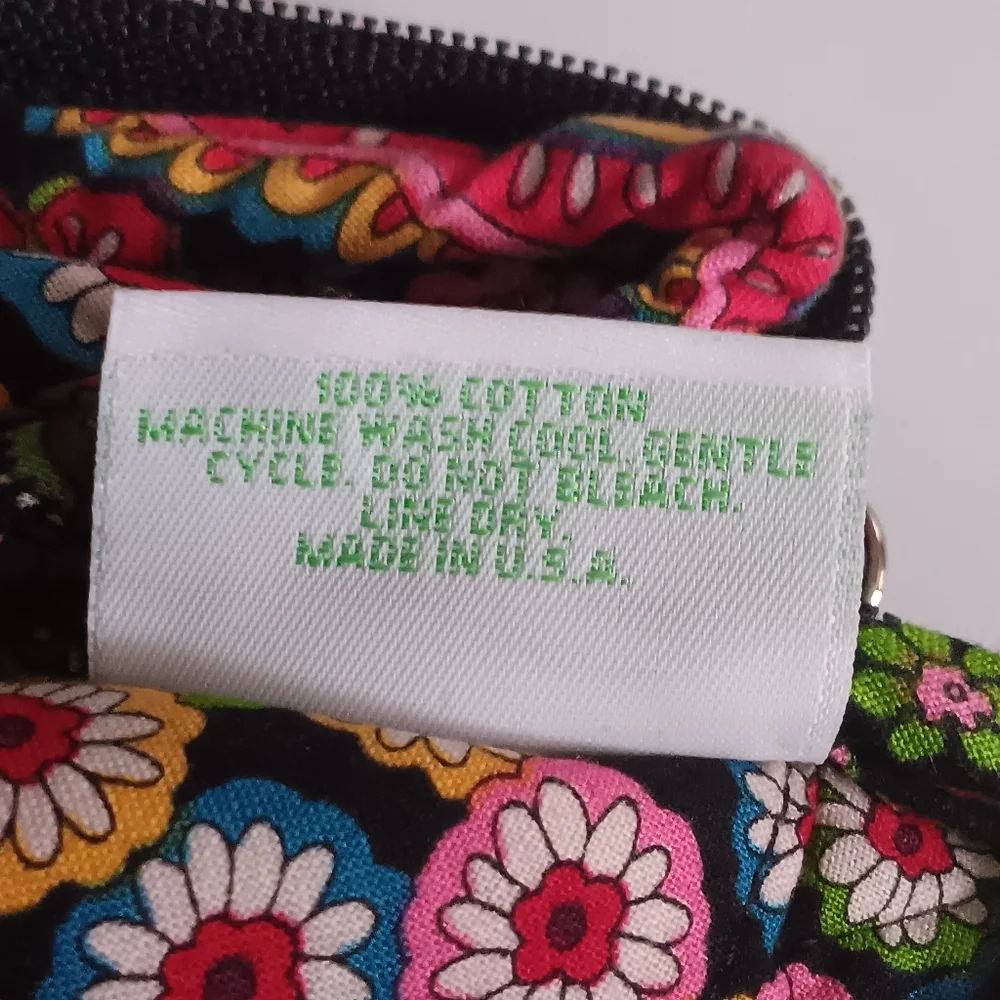 Retired Vera Bradley Symphony in Hue Floral Wristlet Mini Bag Made in USA - Picture 7 of 7